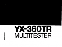 Sanwa yx-360tr 